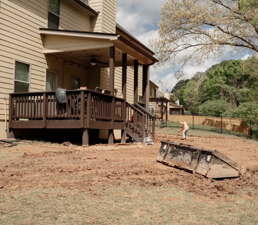 Hoschton Backyard Remodel