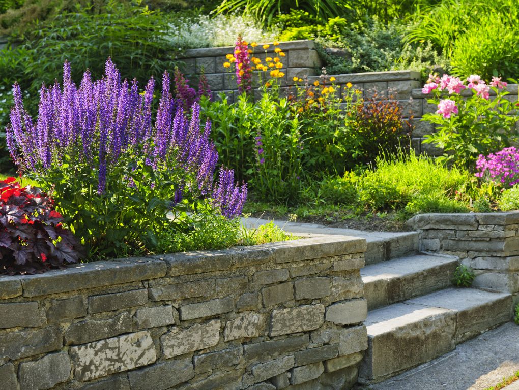 Retaining Wall in Landscape Design in Atlanta