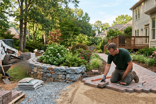 What Atlanta Homeowners Should Know Before Starting a Hardscaping Project