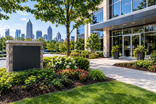 Why Professional Landscaping Matters for Atlanta Businesses